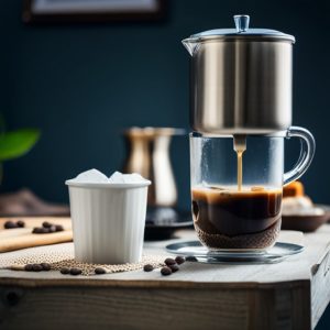 Esempio in fotografia di caffè in stile vietnamita 